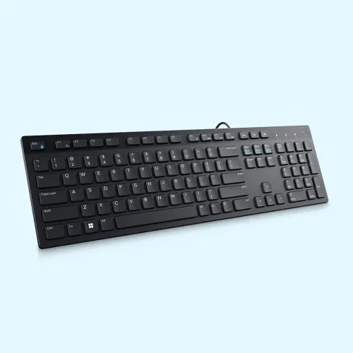 Image of DELL KB216 Multimedia Keyboard with USB Interface Plunger Keys Technology & Chiclet Wired USB Standard Desktop 