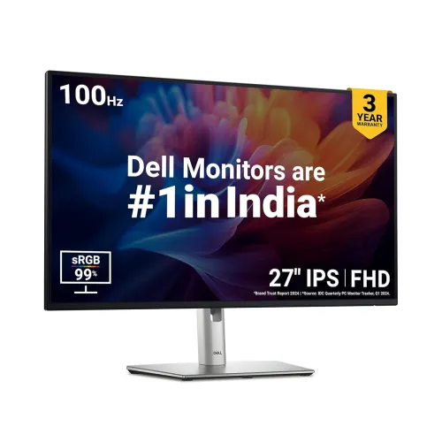 Image of Dell P2725H 27 Inch FHD IPS Monitor