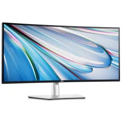 Dell U3425WE (34\ 86.36cm) UltraSharp Curved Thunderbolt Hub UWQHD Monitor, Dual 5W Speakers, 1x HDMI, 1x DP 1.4, Thund