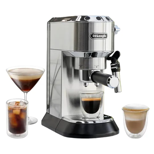 Image of DeLonghi Dedica Style EC685 Barista Coffee Machine with Pump