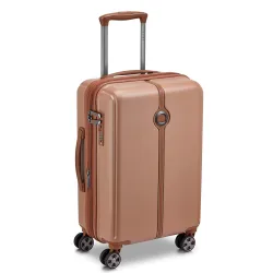 DELSEY PARIS Bianca 55 cms Small Cabin ABS/Polycarbonate Hard Sided 8 Wheels