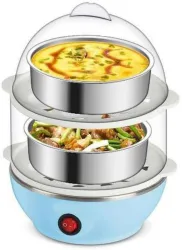 DeltaT Double Layer Egg Boiler Electric Cooker, 14 Eggs