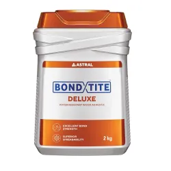 Deluxe, 2Kg | PVA Woodworking Adhesive | Single Component, Eco-friendly, Ready-to-use | Water Resistant Adhesive | Excellent Bond Strength I Superior Spreadability