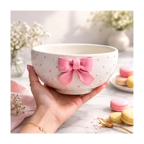 Image of Deluxe Creations Ceramic Serving Bowl 500ml