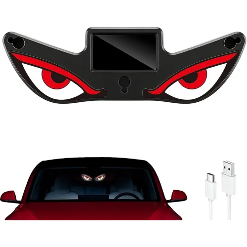 Image of Demon Eye LED Car Light – Multicolor Ambient Lamp, Plug‑and‑Play Fit