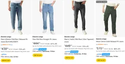Dennis Lingo Mens Jeans upto 86% Discount