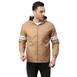 Dennis Lingo Polyester Regular Fit Full Sleeves Mens Panelled Shell Jacket with Pockets - Lightweight Casual Winterwear