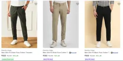 Dennis Lingo Mens Trousers at Minimum 85% Discount