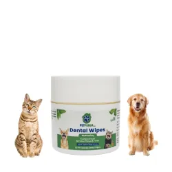 Dental Wipes for Dogs & Cats