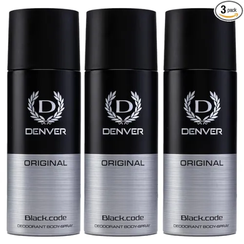Image of DENVER Black Code Deo - 150GM (Pack of 3)