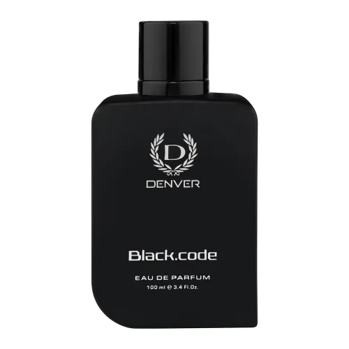 Image of Denver Black Code Perfume For Men - 100 ML | Fougere Aromatic, Woody