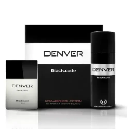 Image of Denver Black Code Deo & Perfume Gift Set for Men