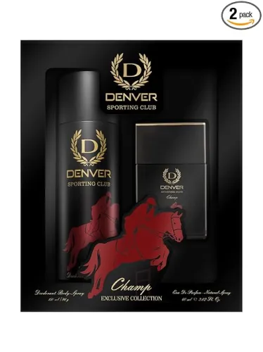 Image of DENVER Champ Gift Set - Deodorant 165ML + Perfume 60ML 