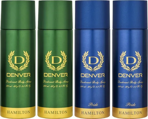 Image of Denver Deodorant Spray (800ml * Pack of 4)