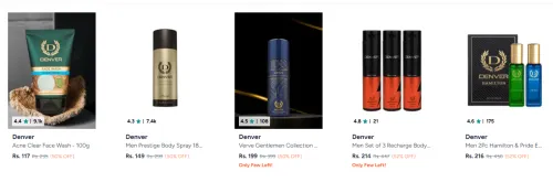 Image of Denver Fash wash upto 50% discount 