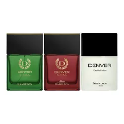 Denver Hamilton, Black.Code & Honour Perfume For Men - 70 ML Each