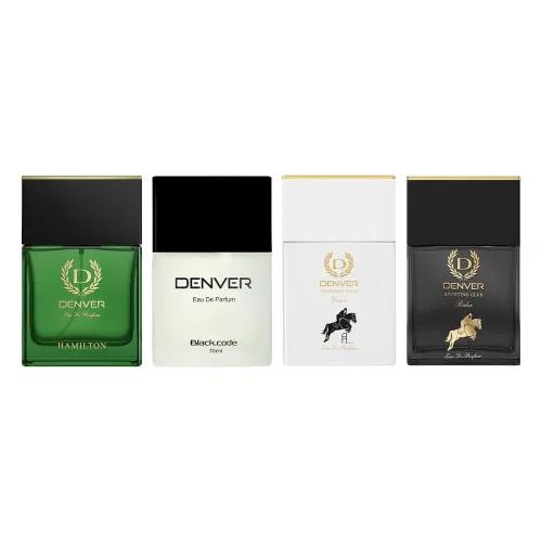 Image of Denver Hamilton, Black.code, Victor & Rider Perfume For Men - 70 ML Each