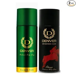 DENVER Hamilton & Champ Deodorant 150ML Each Pack of 2 