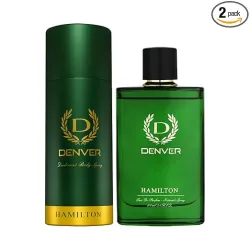 DENVER Hamilton Deo 150ml + Perfume 100ml Set