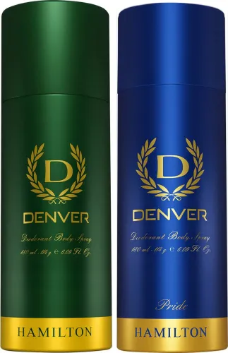Image of DENVER Hamilton & Pride Combo Deodorant Spray Pack of 2