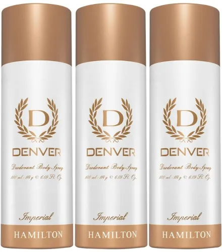 Image of DENVER Imperial Body Spray For Men (540ml, Po3)