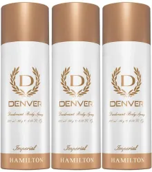 DENVER Imperial Body Spray For Men (540ml, Po3)