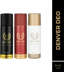 DENVER Imperial Caliber Honour Deo (50ml x 3) For Men