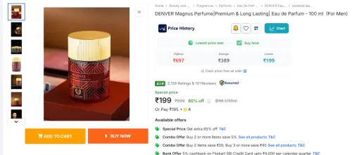 Image of DENVER Magnus Perfume|Premium & Long Lasting