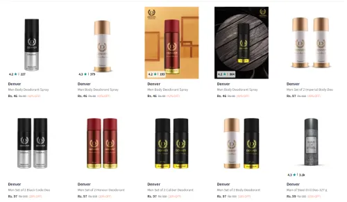 Image of Denver Men mperial Nano Body Deodorant Spray Starting At ₹46