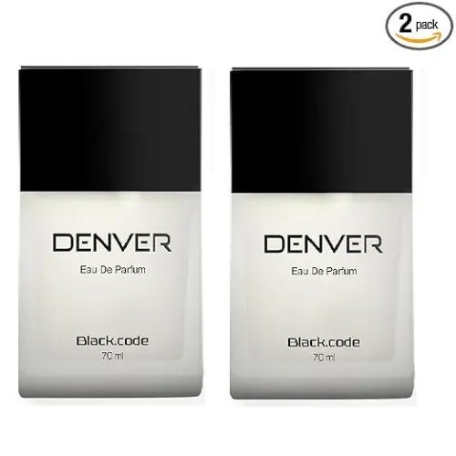 Image of Denver Black Code Aerosol Perfume - 60 Ml Each (Pack Of 2) 