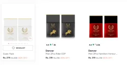 Denver Perfume Minimum 60% Discount