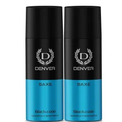 DENVER Saxe Deodorant 150ML(Pack of 2)