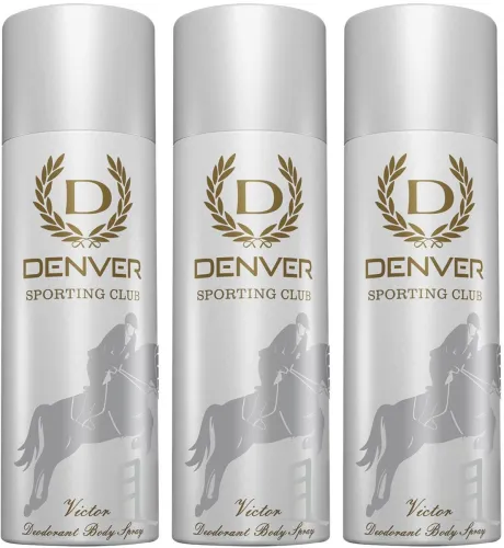 Image of DENVER Sporting Club Victor Deodorant Spray 540ml Pack of 3