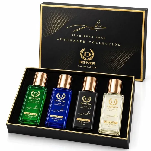 Image of Denver SRK Autograph Gift Set Perfume 20 ML Each, Pack of 4