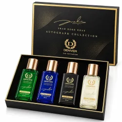 Denver SRK Autograph Gift Set Perfume 20 ML Each, Pack of 4