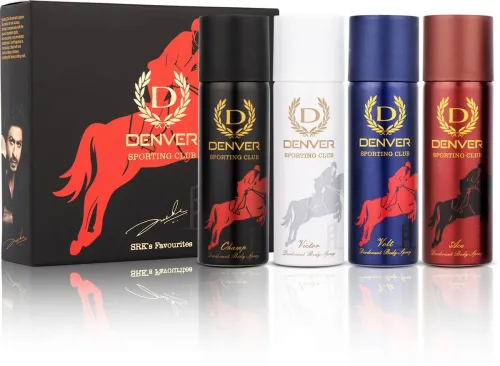 Image of Denver SRKs Favourite Sporting Club Nano Deo 50ml * Pack of 4