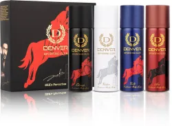 Denver SRKs Favourite Sporting Club Nano Deo 50ml * Pack of 4