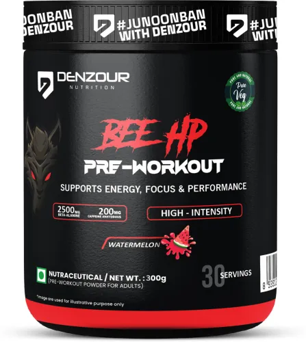 Image of DENZOUR Bee-HP Pre-Workout 300g Watermelon