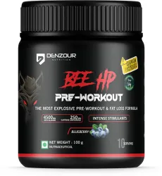 DENZOUR NUTRITION Bee-Hp Pre-Workout, Most Explosive Muscle Pump