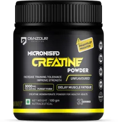 DENZOUR NUTRITION by Pure Micronised Creatine