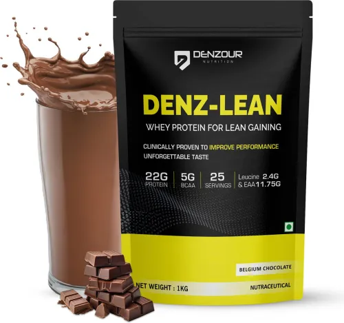 Image of DENZOUR NUTRITION Denz-Lean Whey Protein Powder (1 kg)