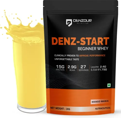 Image of DENZOUR NUTRITION Denz-Start Whey Protein Powder 1kg