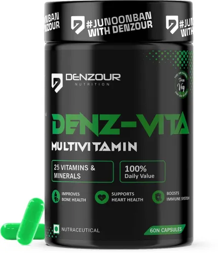 Image of DENZOUR NUTRITION Denz-Vita Multivitamin with 25 Vitamins & Minerals 