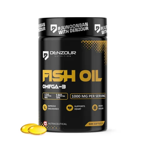 Image of DENZOUR NUTRITION Omega-3 Fish Oil 1000mg 