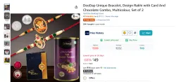 DeoDap Rakhi Bracelet Combo Set