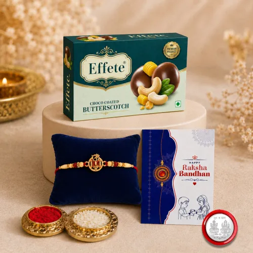 Image of DeoDap Rakshabandhan gift set with Chocolate