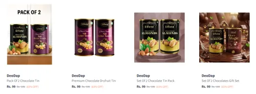 Image of Deodop Chocolate upto 83% Discount | Starting at ₹99