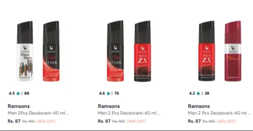 Image of Deodorant Combo starting ₹87