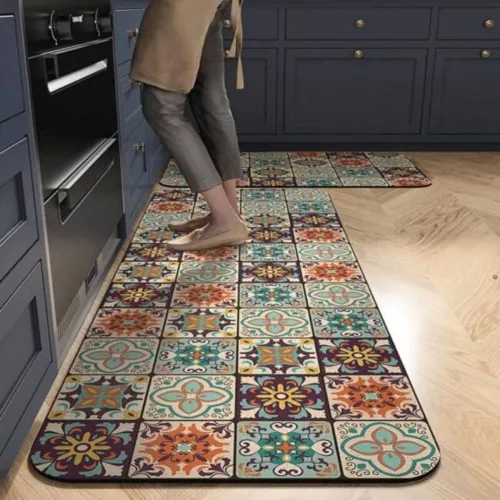 Image of Deoxys Rubber Floor Mat  (Multicolor, Medium)