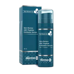 The Derma Co . X Dr.V Skin Renew Abc Peptide Exfoliator Serum With Mandelic Acid,Lactic Acid,And Peptides-30Ml|1% Salicy
